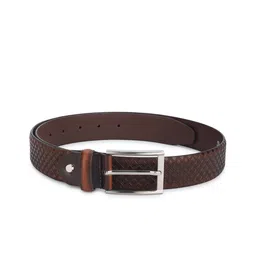 WROGN Men Textured Leather Formal Belt-image-83