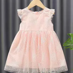 YK Floral Flutter Sleeve Fit & Flare Dress-picture-28