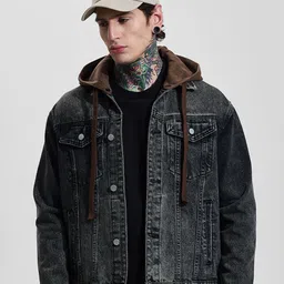 Snitch Men Washed Denim Jacket-picture-10