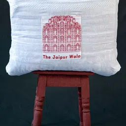 The Jaipur Wala Grey & Orange Floral Double Bed Blanket image 5