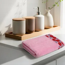 LIBERTY TOWELS Floral Printed 450 GSM Bath Towel-picture-24