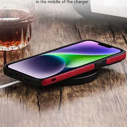 LIRAMARK Solid Printed iPhone 14 Plus Back Case Mobile Accessories image 4