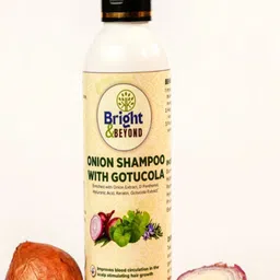 Bright & Beyond Onion Shampoo With Gotucola- 200 ml image 1
