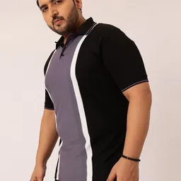 Toodle Plus Plus Size Polo Collar Pure Cotton T-Shirt image 3