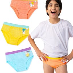 SuperBottoms Boys Pack Of 3 Printed Basic Briefs UND-B-BR-NL-SM-NS-8-10Y-3P-picture-31