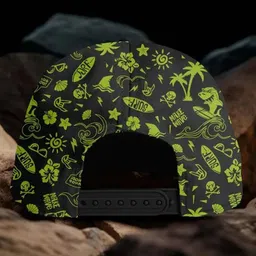 Juxar Men Printed Snapback Shark Cap image 3