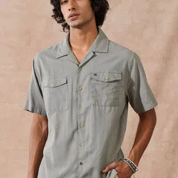 WROGN Men Solid Comfort Casual Shirt-picture-37