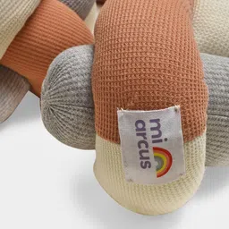 MiArcus Infants Soft Knotted Cushioned Cot Side Liner Bumper Baby Bed Sets image 5