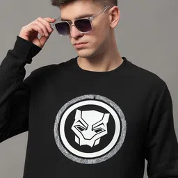 GET GOLF Men Graphic Printed Plus Size Sweatshirt image 3