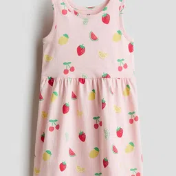 H&M Printed Cotton Dress-picture-13