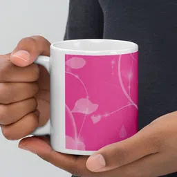 Mr UVD White Ceramic Cup image 3