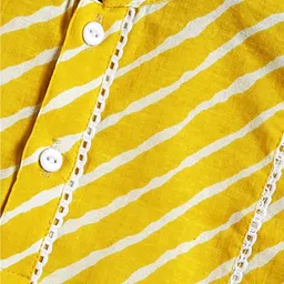 VASTRAMAY Boys Leheriya Printed Regular Pure Cotton Kurta with Pyjamas image 4