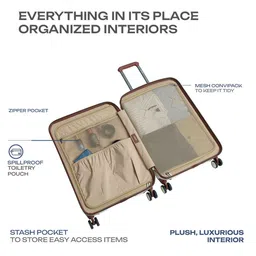 Safari Select Heritage Hard-Sided Medium Trolley Bag image 4