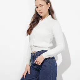 The Roadster Life Co. V-Neck Crop Cardigan image 4