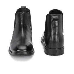 KASTAVA Men Platform Heeled Round Toe Chelsea Boots image 5