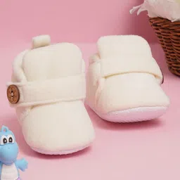 NESKA MODA Kids Cotton Booties With Long Socks image 2