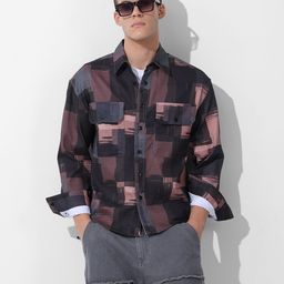 The Indian Garage Co Abstract Printed Casual Shirt-picture-16