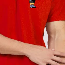 Greylongg Men Graphic Printed Round Neck Cotton T-shirt image 2