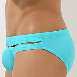 panteazy Panteazy's Men Mid-Rise Basic Briefs LO-S02-FCD-B-S-Black image 3