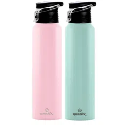 Speedex Pink & Sea Green 2 Pieces Stainless Steel Water Bottle - 1000 ml Each-image-73