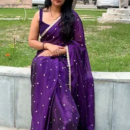 Being Naari Embellished Gotta Patti Pure Georgette Saree image 3