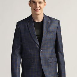 TAHVO Checked Tailored Fit Tweed Blazer-picture-18