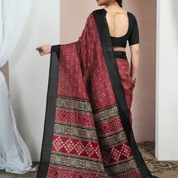 KALINI Floral PrintedSaree image 5