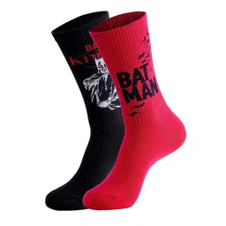 SocksXpress Men Pack Of 2 Printed Crew Socks image 2