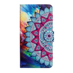 PEEPERLY Abstract Printed iPhone 15 Plus Flip Case Mobile Accessories-picture-33