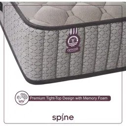 Amore Grey Quilted King Size Mattress image 2