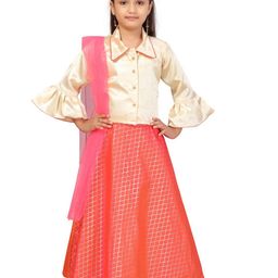 BAESD Girls Ready to Wear Lehenga & Blouse With Dupatta-picture-2