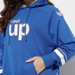 The Roadster Life Co. Typography Applique Hooded Sweatshirt image 4