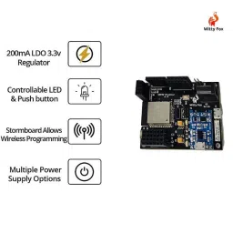 Witty Fox - ESP32 Storm Board with Support for Battery Charging & Wireless Programming image 3
