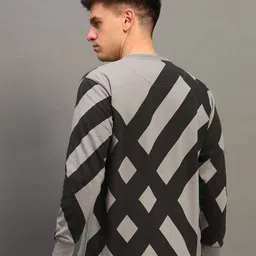 THE CASUALS Men Printed Sweatshirt image 5