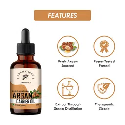 AROMATIQUE Pure & Natural Moroccan Argan Oil - 15 ml image 4