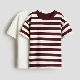 H&M 2-Pack Oversized T-shirts image 1