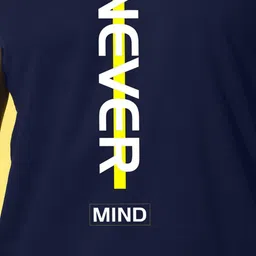 SLOWLORIS Printed Super Combed Cotton Gym Vest VSL26 NVR NAVY image 2