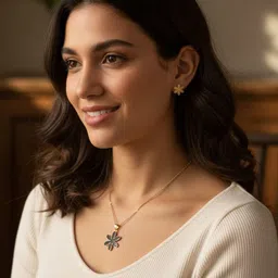 FIMBUL Gold-Plated Antique Jewellery Set image 2