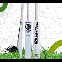 Wild Green Sticker Green Grip Ivory Plastic Cricket Bat_B53-w99_PK360 PVC/Plastic Cricket Bat For 9 - 11 Yrs-image-42