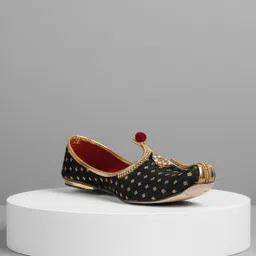 blue bella Wedding Juttis For Men Party Wear For Men image 1