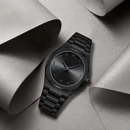 realbuff Arabic aura watch Analog Watch - For Men ARABIC-DIAL – Unique feature (Arabic numbers) METAL – Strap material image 2