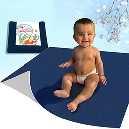 sbts PVC (Polyvinyl Chloride) Baby Bed Protecting Mat image 3