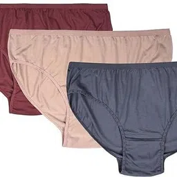 silvora Pack of 3 Women Hipster Multicolor Panty-picture-10