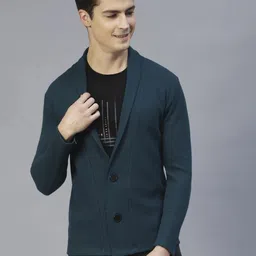 rigo Men Straight Full Sleeve Green Shrug-picture-18