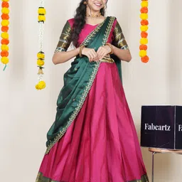 sonu creation Self Design Semi Stitched Lehenga Choli-picture-16