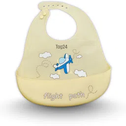 tag24 Silicone Baby Bib Flight Path Design|Adjustable,Waterproof,Pocket for Feeding-picture-21