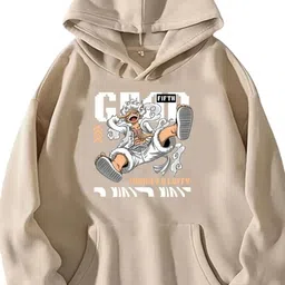 ninfin Men Full Sleeve Graphic Print Hooded Sweatshirt image 1