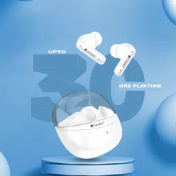 onbiz 5HRS Battery, Fast Charge,Tech,ENx Tech,Transparent LID, v5.3 Bluetooth Earbuds Bluetooth Headset image 5