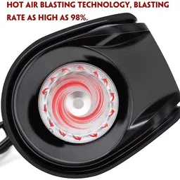 queryzen Hot Air Popcorn Maker with Oil-Free Operation & Butter Healthy & Delicious Snack for Kids, Adults Great for Holding Parties in Home 300 g Popcorn Maker image 4