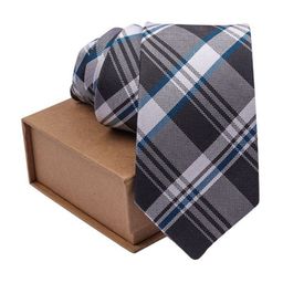 The Tie Hub Men Checked Skinny Tie-picture-32